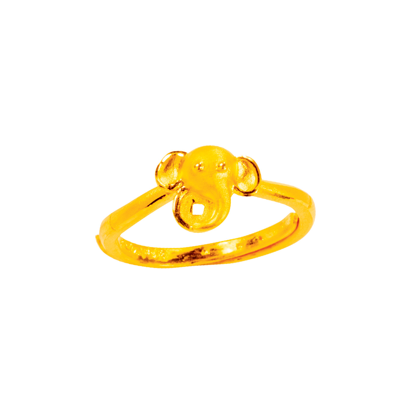 聚財象-黃金戒指