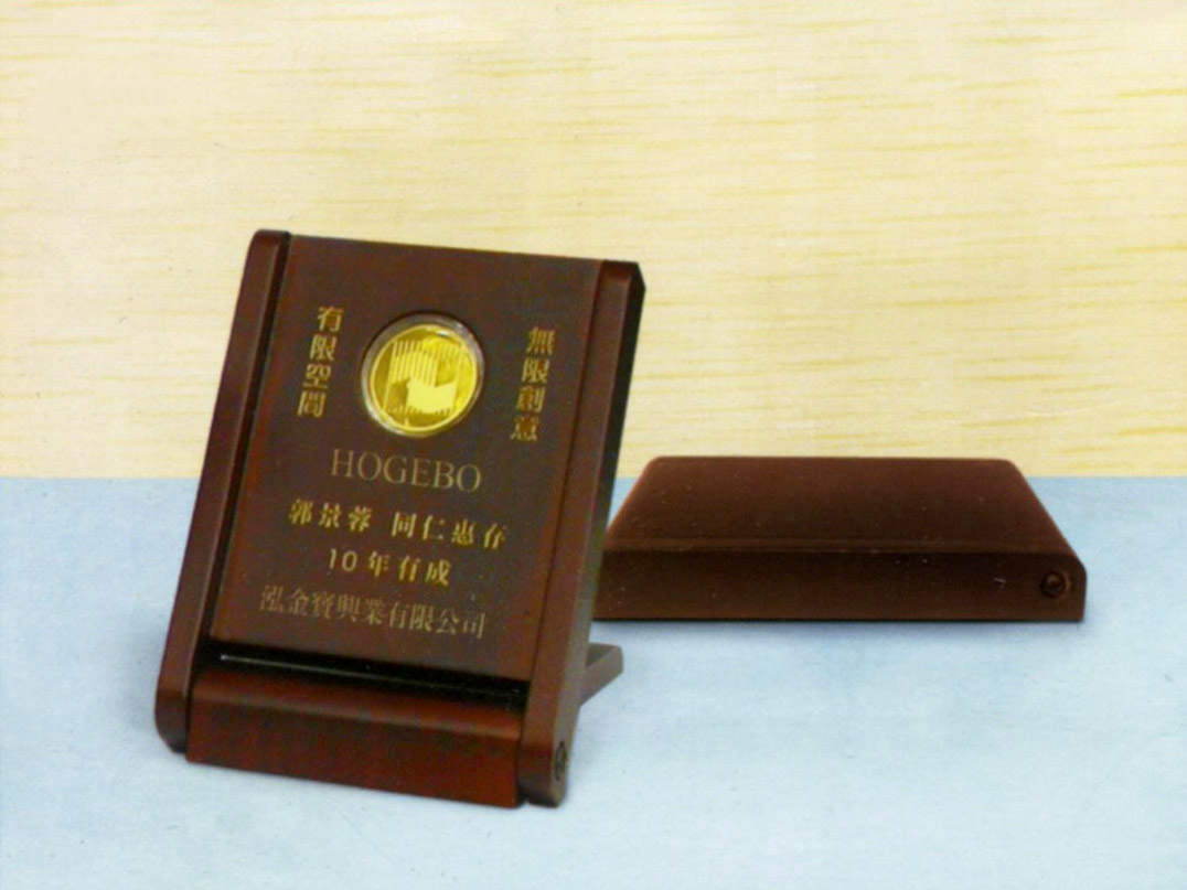 【木框(三)NO.14】圓章木盒(棕色)